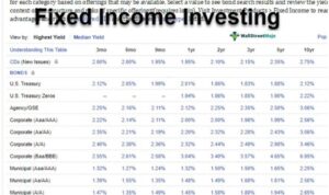 Fixed investments