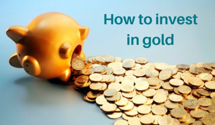 Gold invest ways