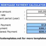 Mortgage payment calc calculator