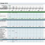 Budget spreadsheet templates