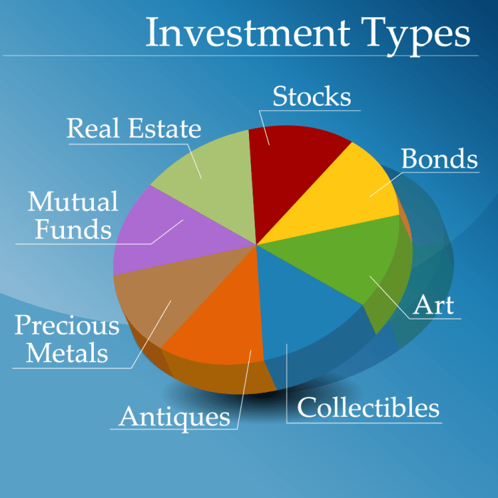 Investment types investments different financial portfolio investing options forms diversification fitness stock assets understanding some choose